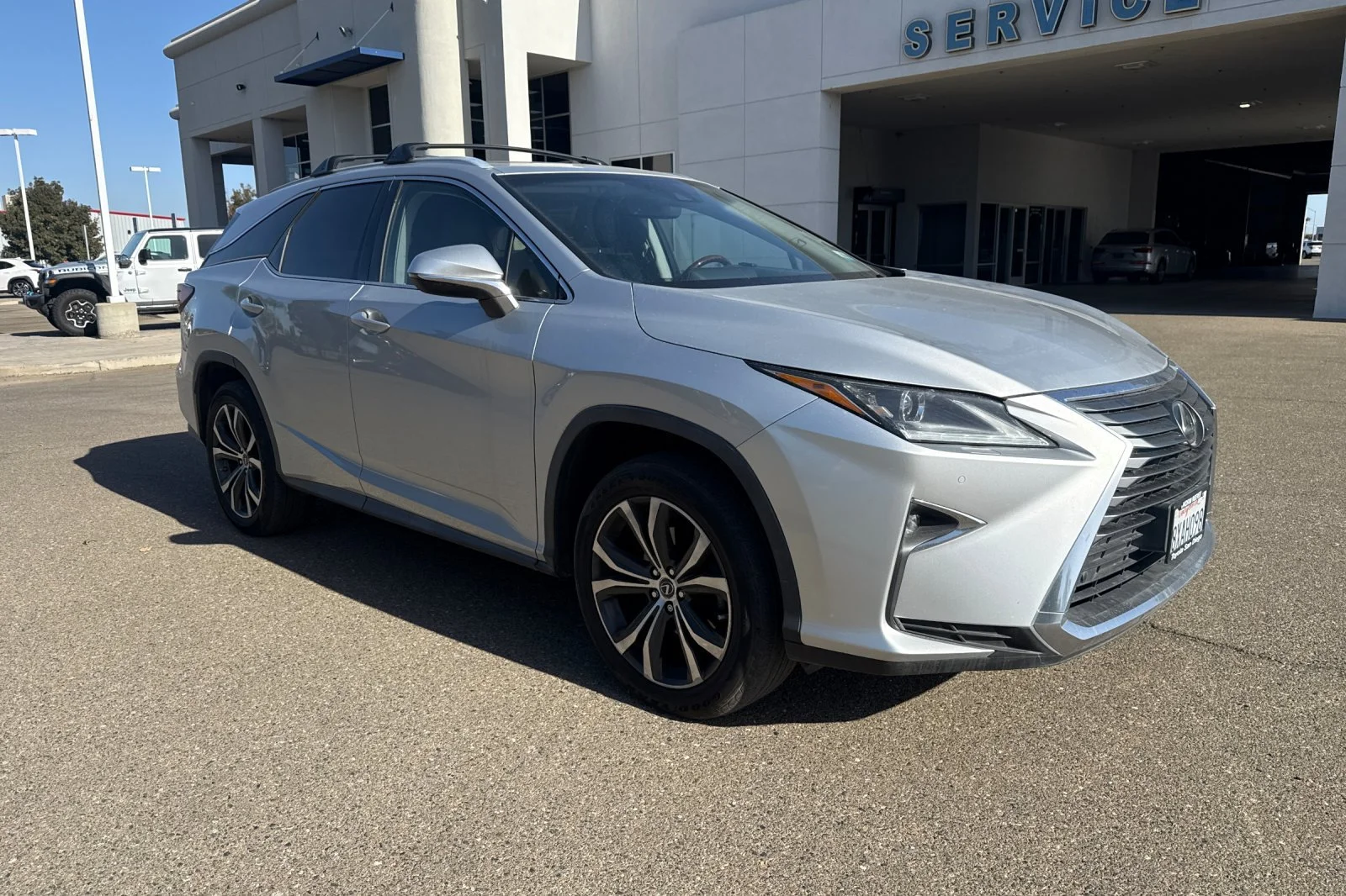 Used 2018 Silver Lexus RX 350L Premium image 2