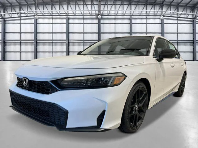 New 2026 Platinum White Pearl Honda Sport image 1