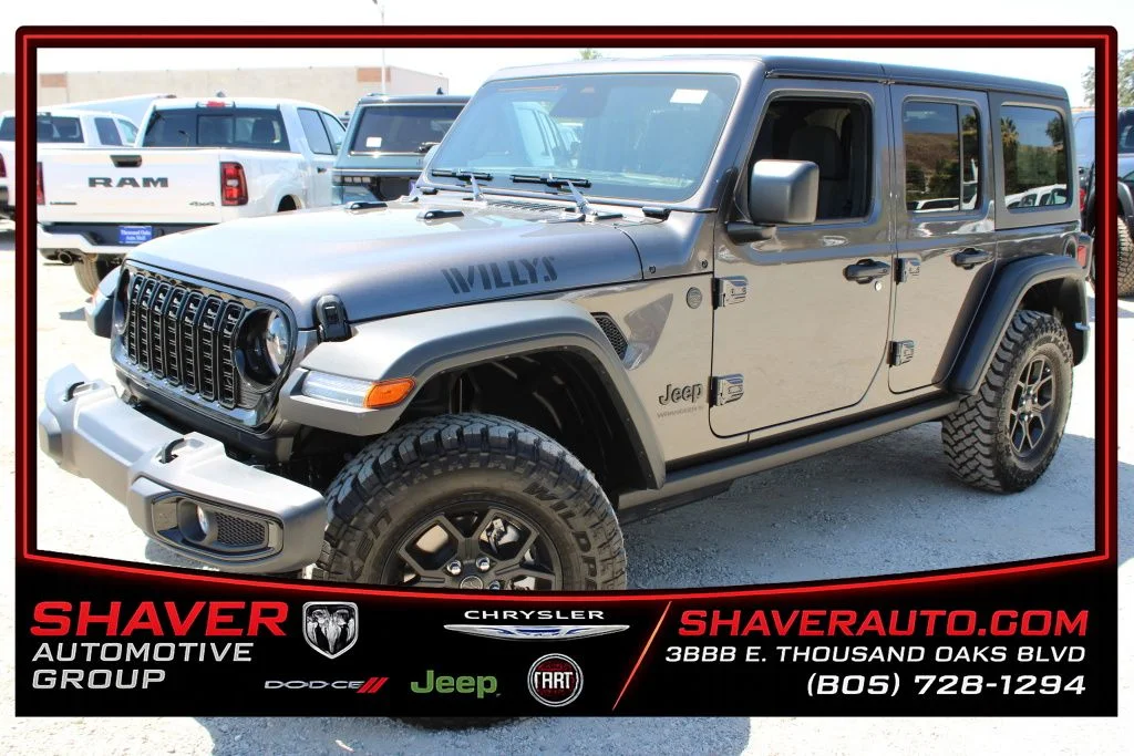 New 2026 Granite Crystal Metallic Clearcoat Jeep Willys image 1
