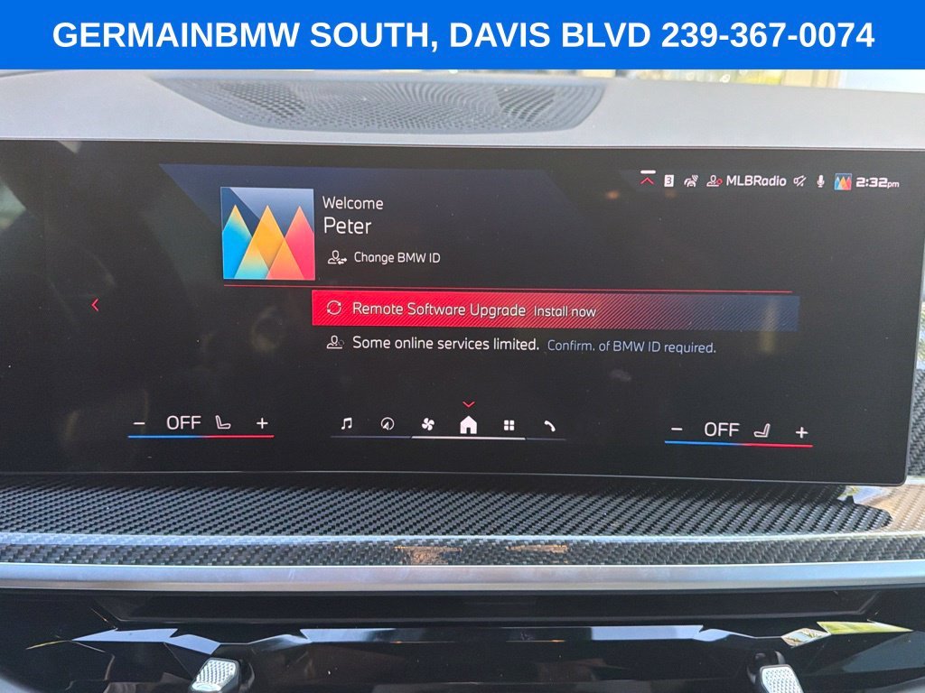 Certified Used 2024 Tanzanite Blue II Metallic BMW M60i image 11