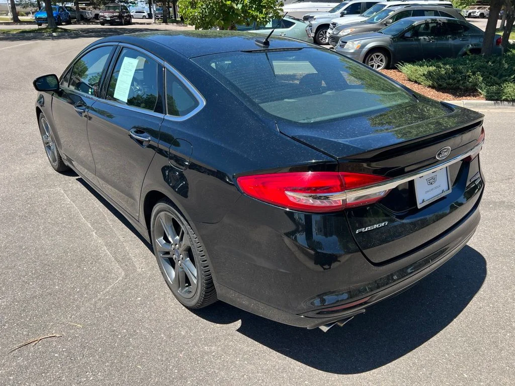 Used 2017 Shadow Black Ford Sport image 3