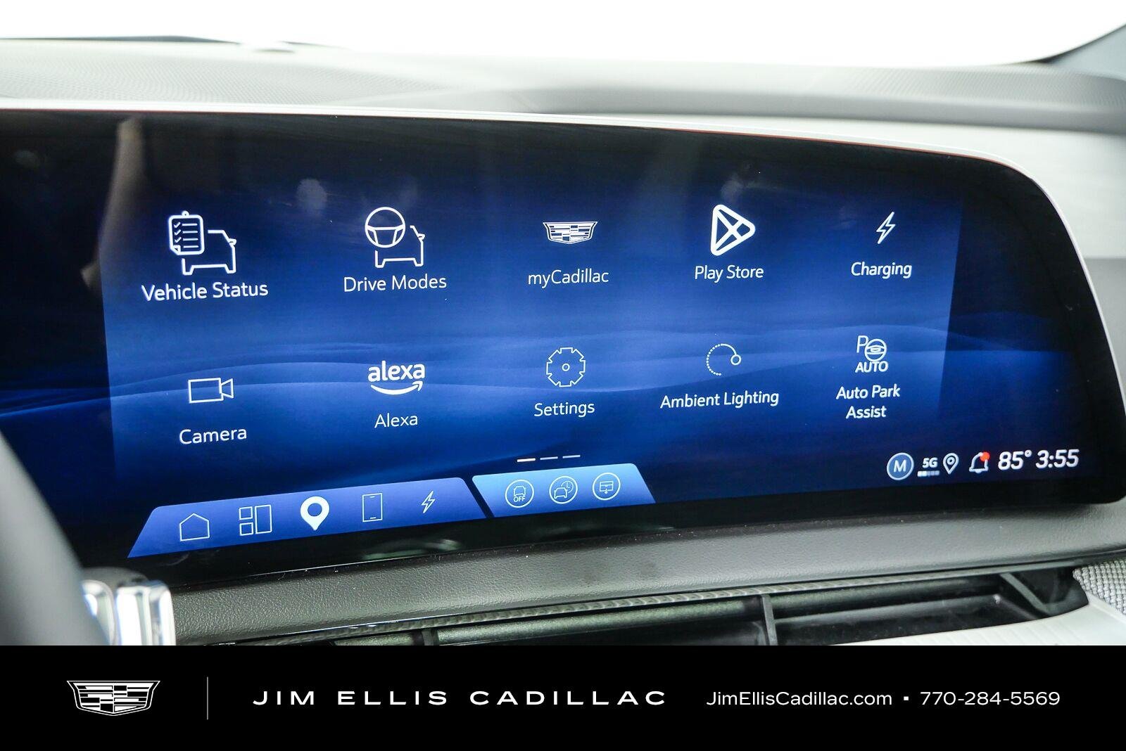 Used 2025 Crystal White Tricoat Cadillac Luxury 1 image 14