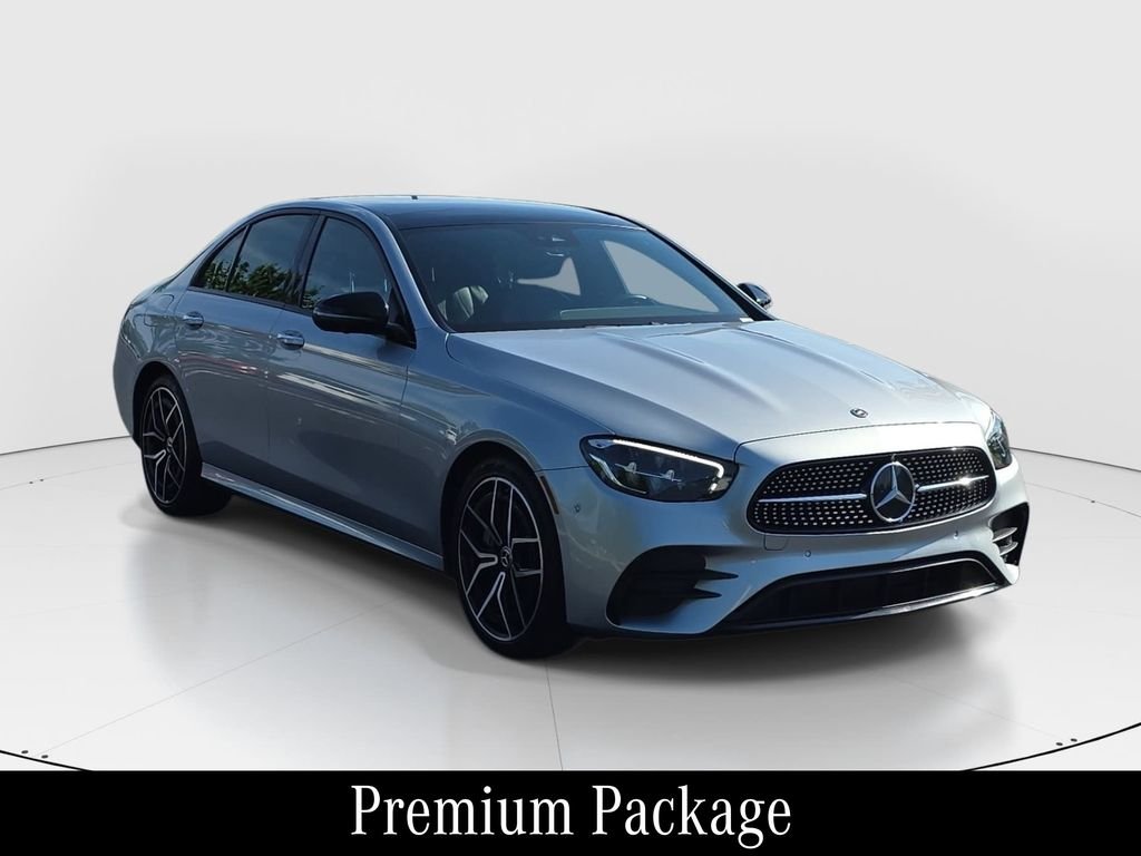 Certified Used 2022 Silver Mercedes-Benz E 350 image 3