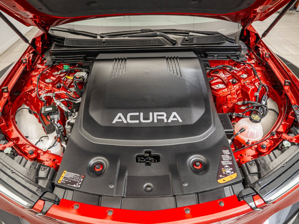 Used 2024 Scarlet Red Metallic Acura AWD A-Spec Package image 46