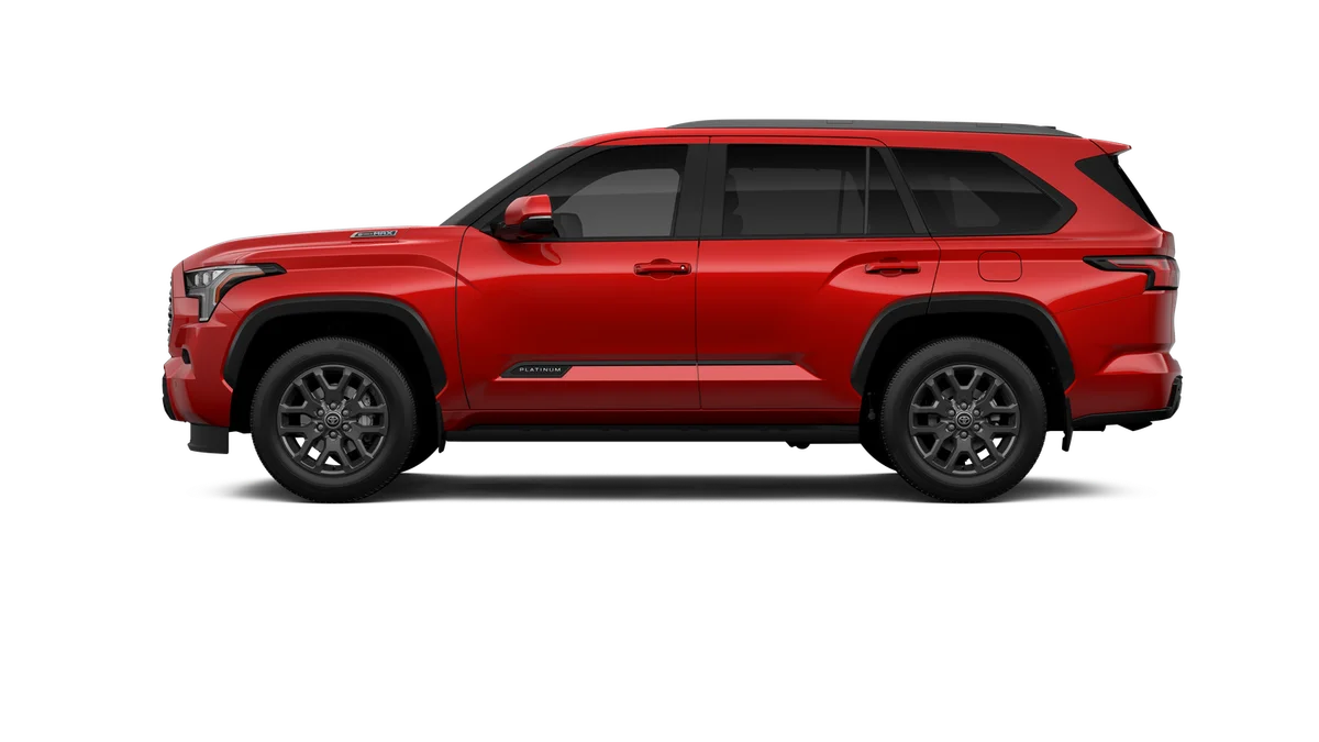 New 2026 Supersonic Red Toyota Platinum image 37