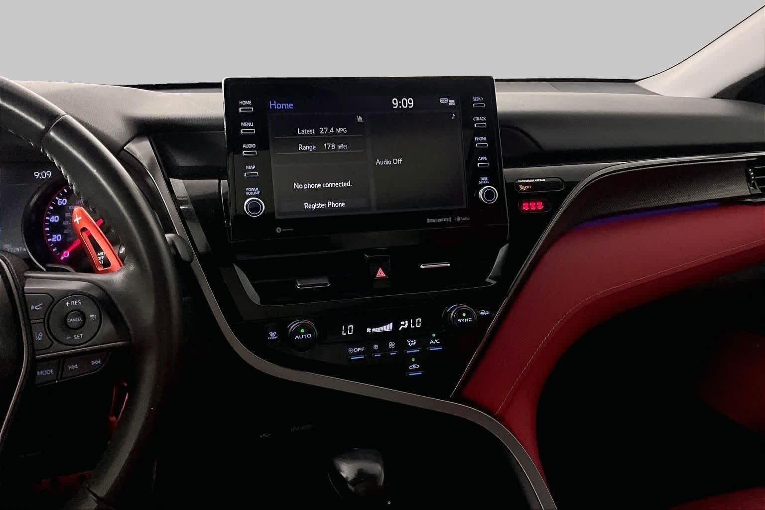 Used 2022 Midnight Black Metallic Toyota XSE image 7