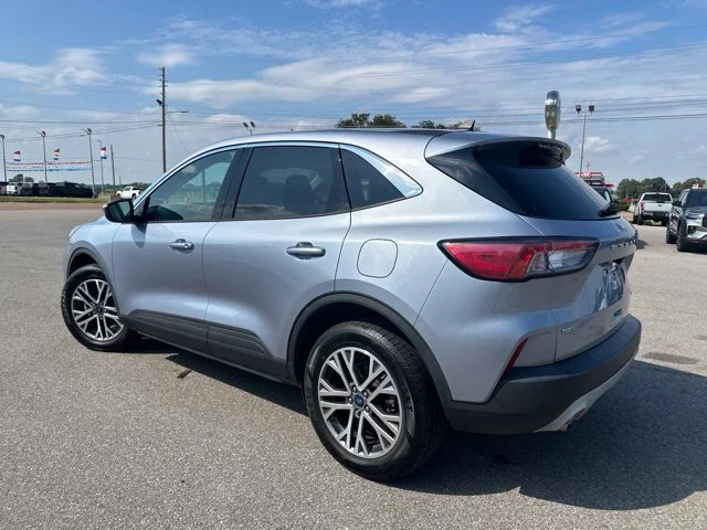 Used 2022 Blue Silver Metallic Ford SEL image 28