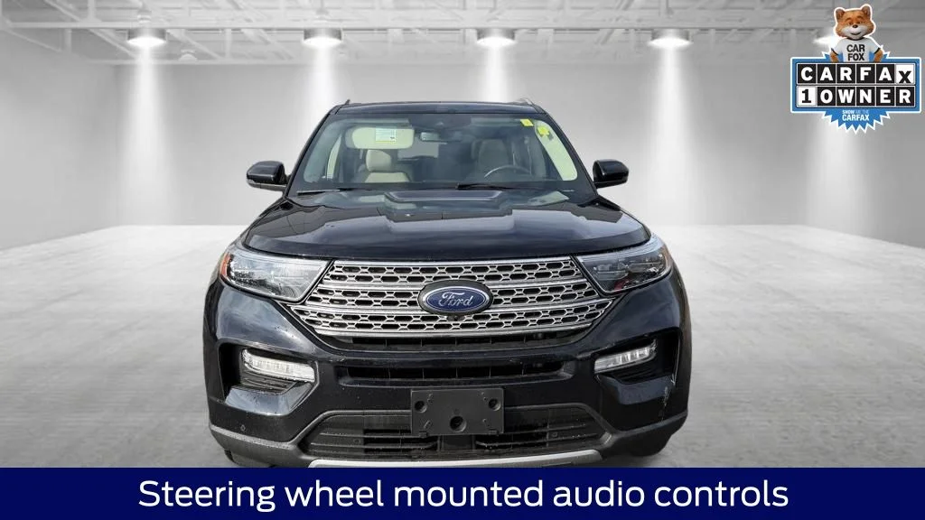 Certified Used 2022 Black Metallic Ford Limited image 12