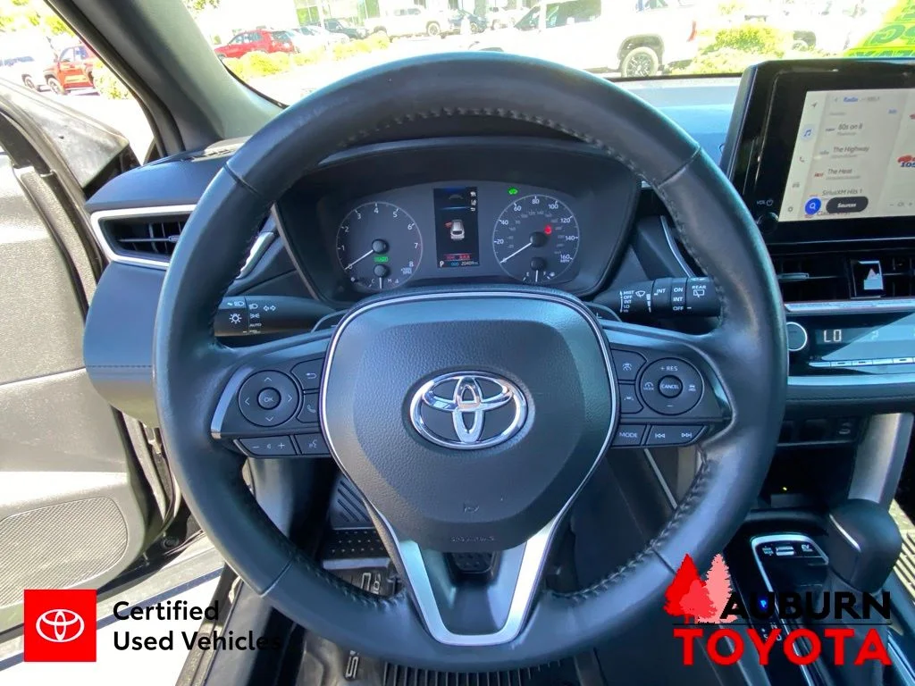 Certified Used 2024 Black Toyota Hybrid SE image 36