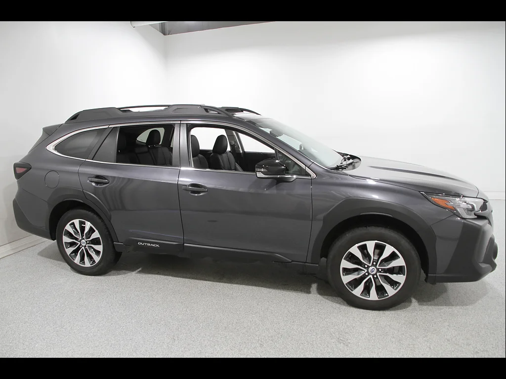 Used 2024 Magnetite Gray Metallic Subaru Limited image 1