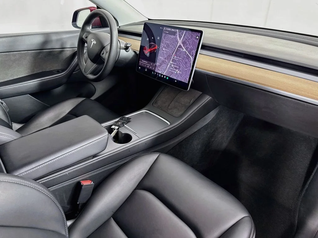 Used 2022 Red Multi-Coat Tesla Long Range image 36