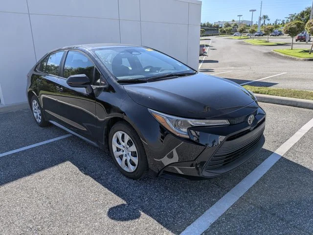 Certified Used 2024 Black Toyota LE image 1