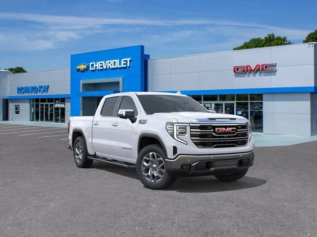 New 2026 Summit White GMC SLT image 1
