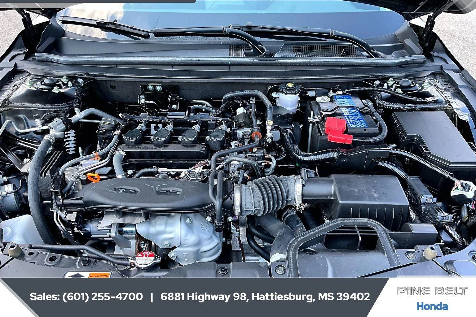 Used 2025 Crystal Black Pearl honda SE CVT image 8