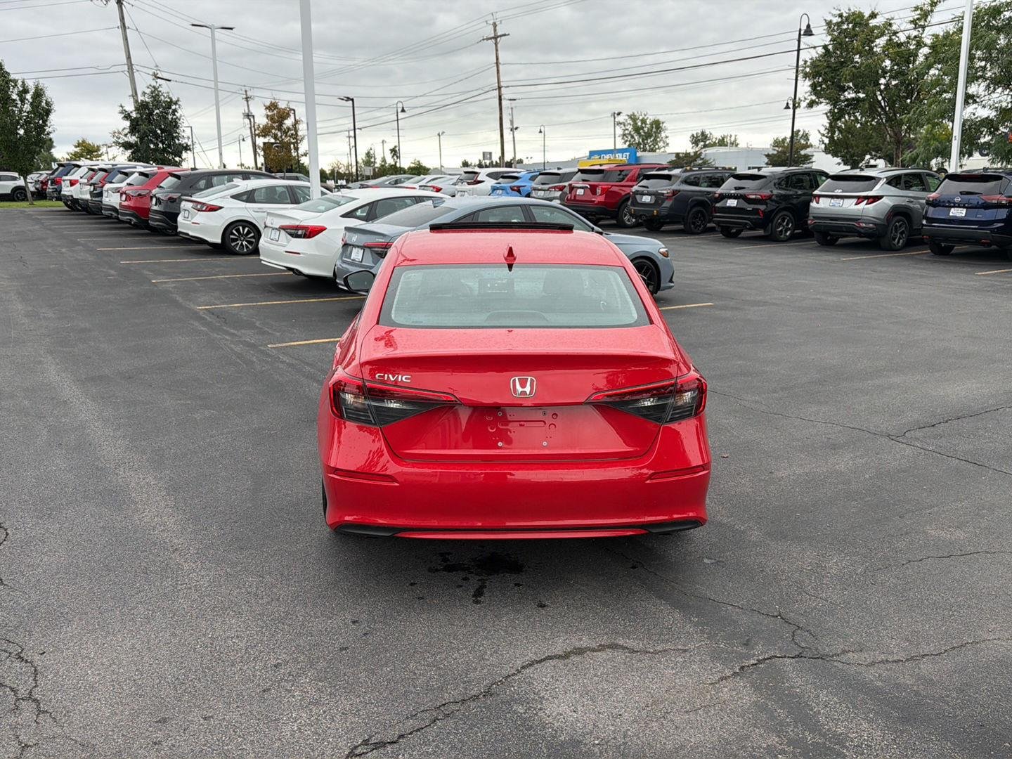 Used 2024 Rallye Red Honda EX image 6