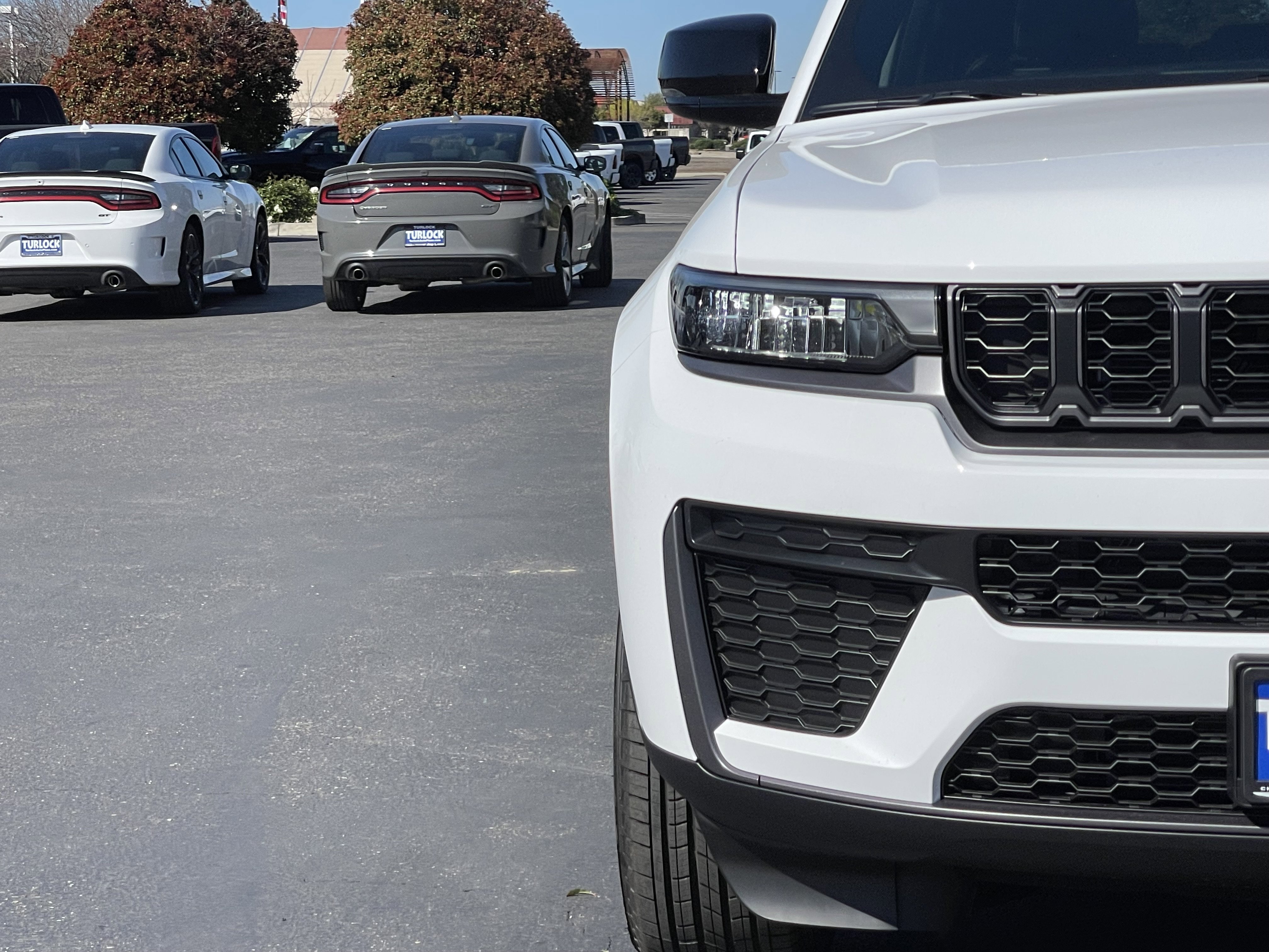New 2026 Bright White Clear-Coat Exterior Paint Jeep Laredo Altitude image 7