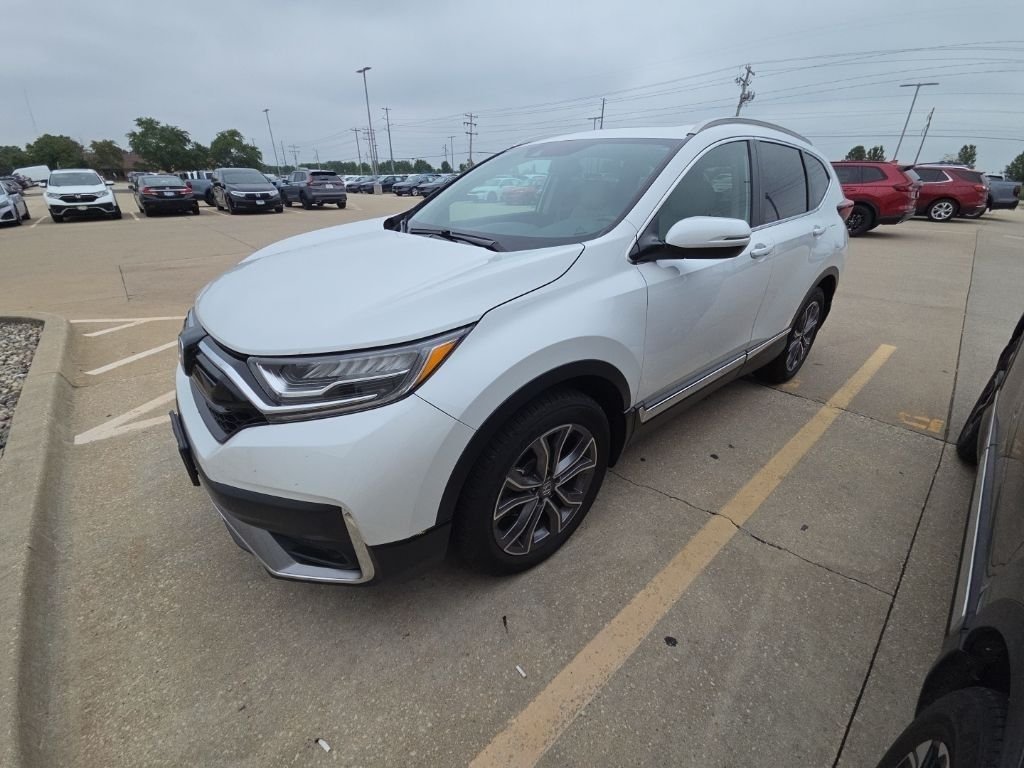 Used 2020 Platinum White Pearl Honda Touring image 2