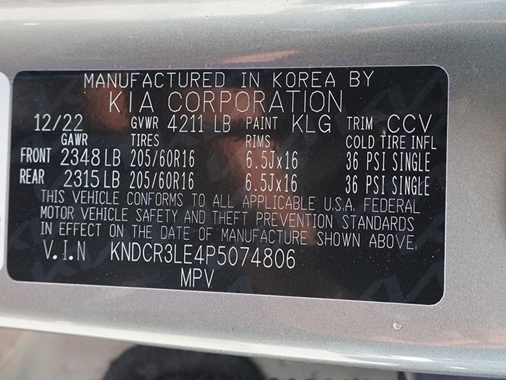 Used 2023 Gray Kia EX image 53