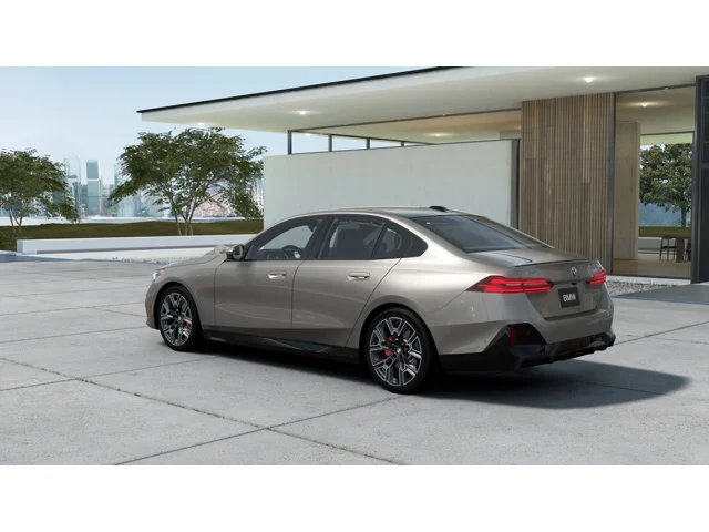 New 2027 Oxide Grey Metallic BMW 540i xDrive image 2