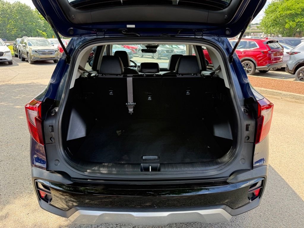 Used 2024 Dark Ocean Blue / White Roof Kia S image 26