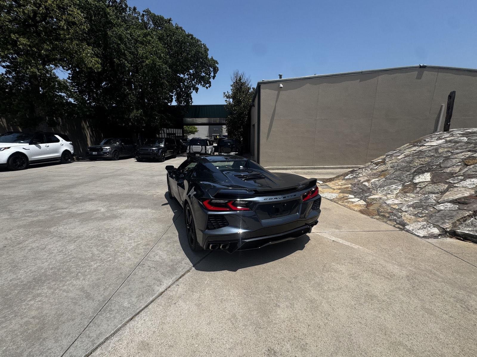 Used 2021 Shadow Gray Metallic Chevrolet 2LT CONVERTIBLE 6.2L V8 image 3