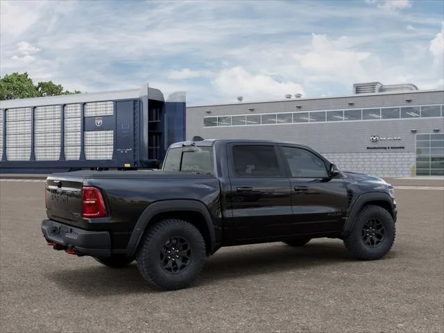New 2027 Diamond Black Crystal Pearl-Coat Exterior Paint RAM TRX image 2