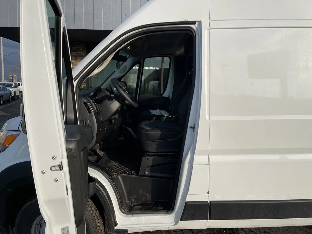 New 2025 Bright White Clearcoat RAM High Roof image 12