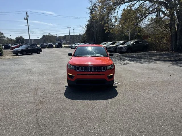 Used 2019 Orange Jeep Sport image 2
