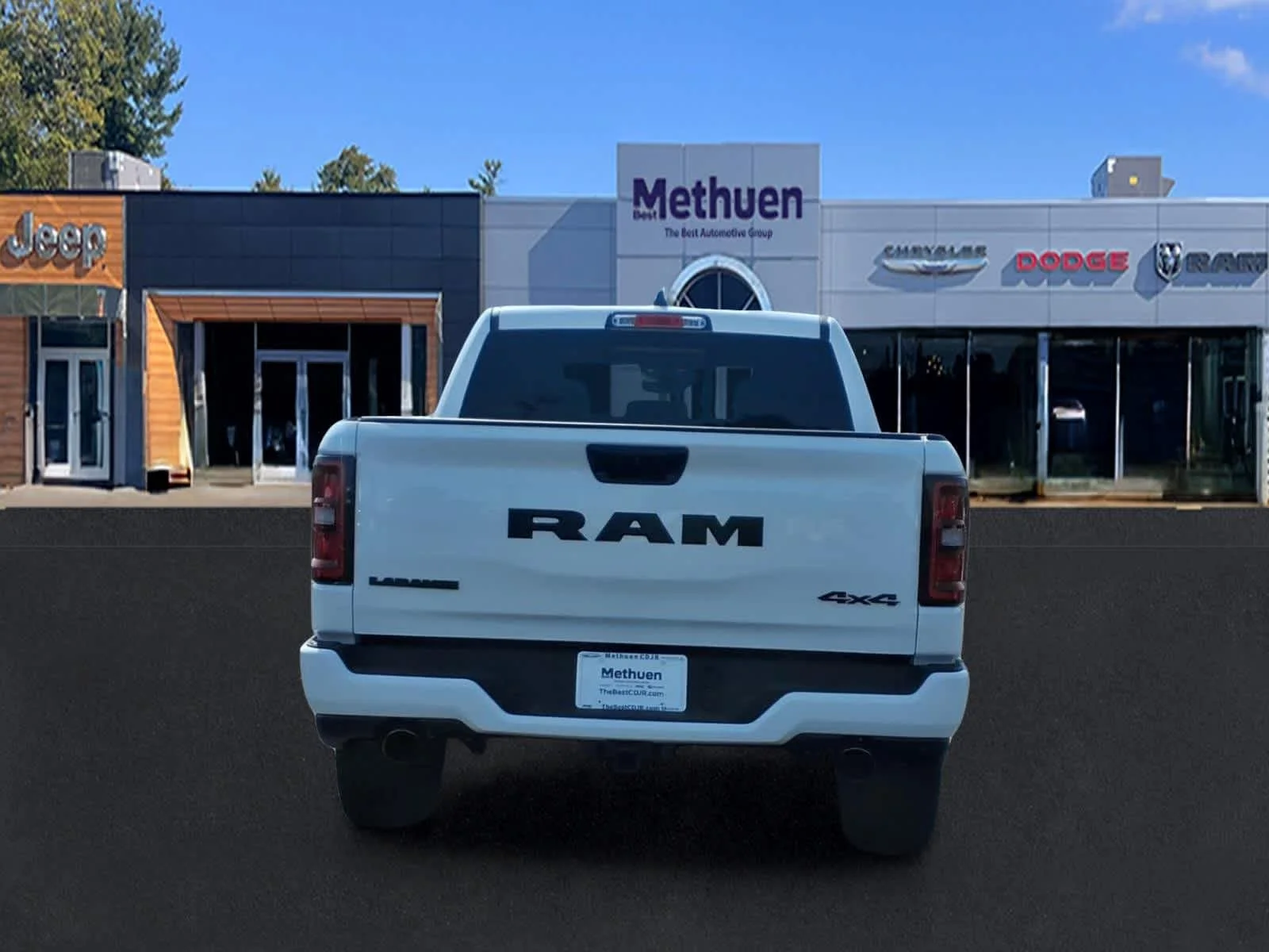 New 2026 Bright White Clearcoat Ram Laramie image 6