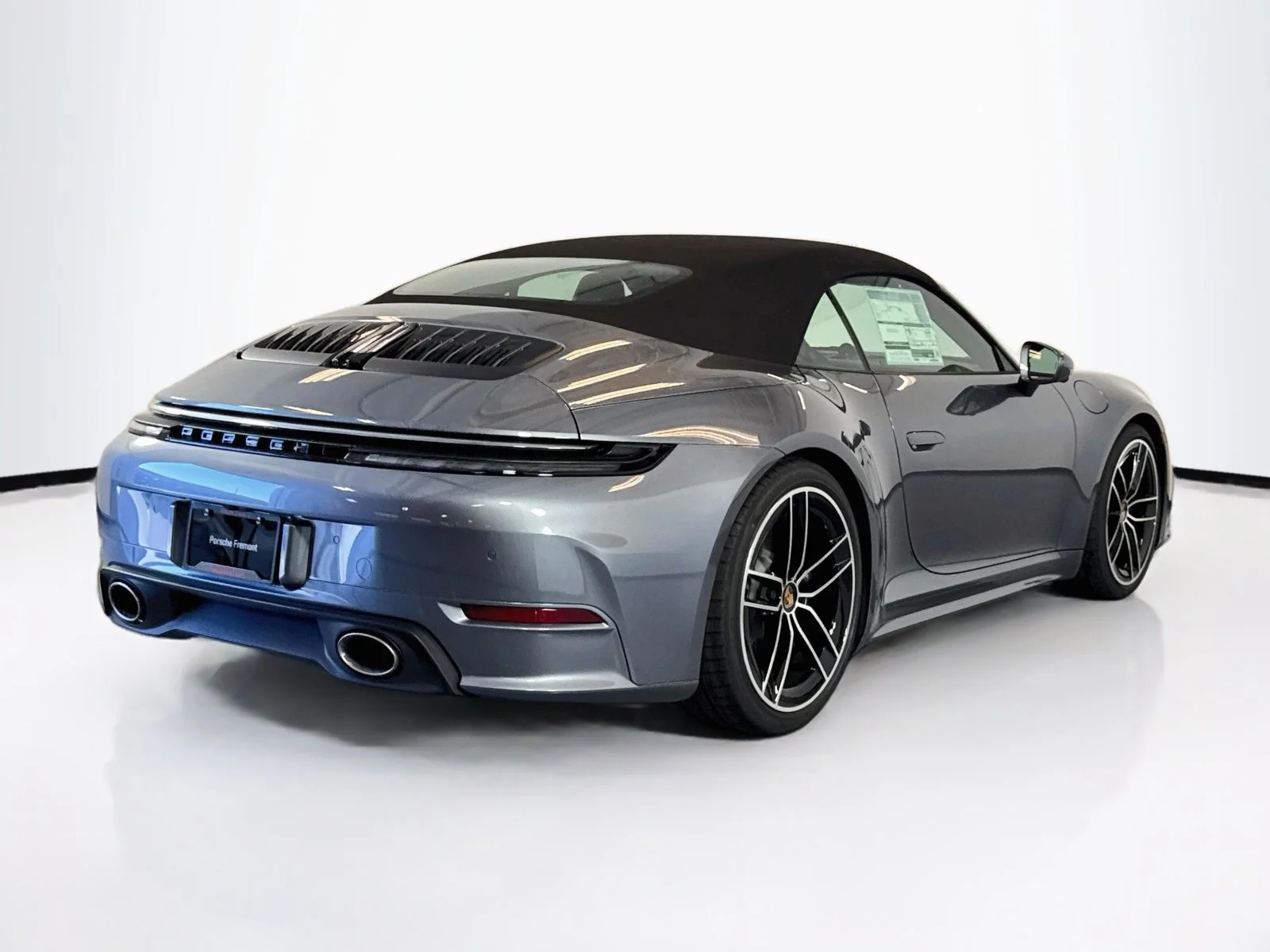 New 2026 Vanadium Grey Metallic Porsche Carrera T Cabriolet image 9