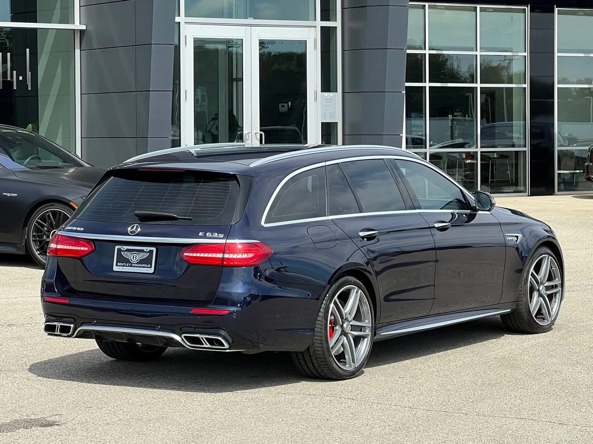 Used 2020 Blue Mercedes-Benz E 63 S AMG® image 3