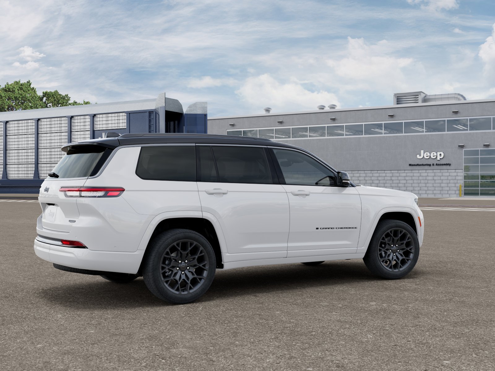 New 2027 Bright White Clear-Coat Paint Jeep Summit image 4