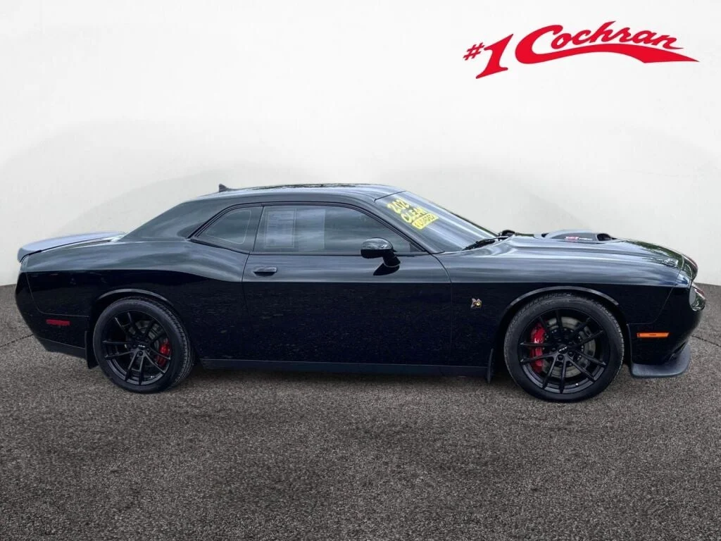 Used 2021 Pitch Black Clearcoat Dodge R/T Scat Pack image 6