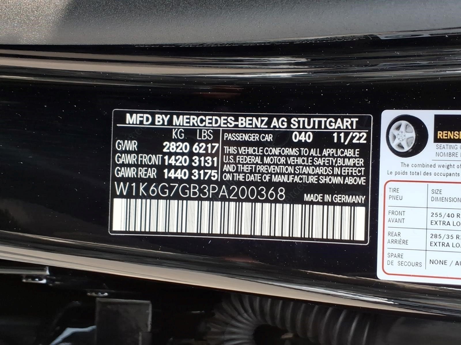 Certified Used 2023 Black Mercedes-Benz S 580 4MATIC® Sedan image 31