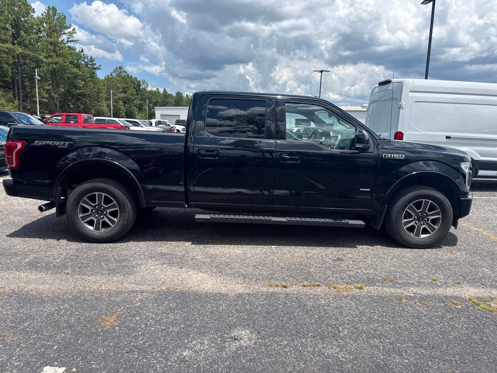 Used 2017 Black Ford Lariat image 8