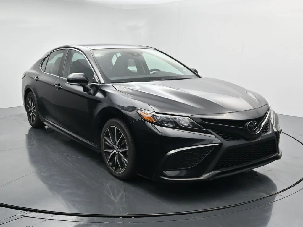 Used 2024 Black Toyota SE image 2
