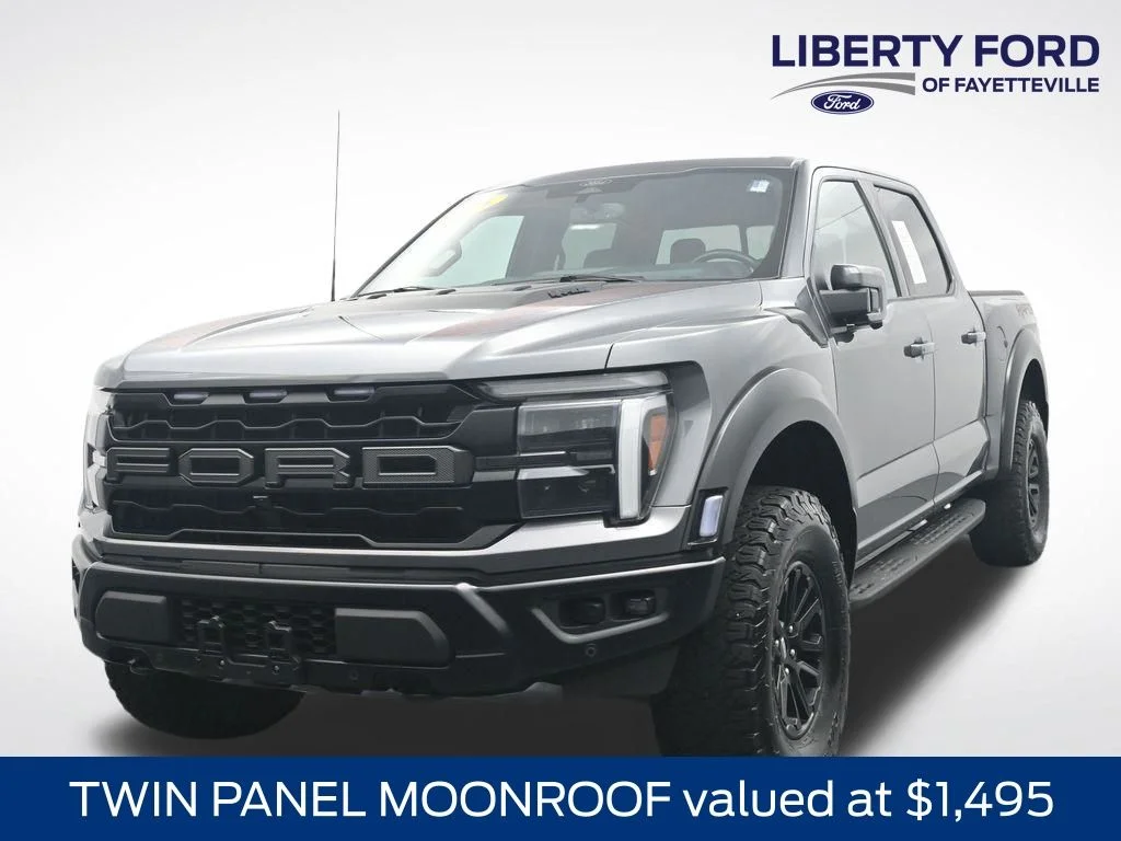 Used 2025 Gray Metallic Ford Raptor image 1