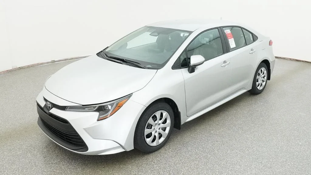 New 2026 Classic Silver Metallic Toyota LE image 40