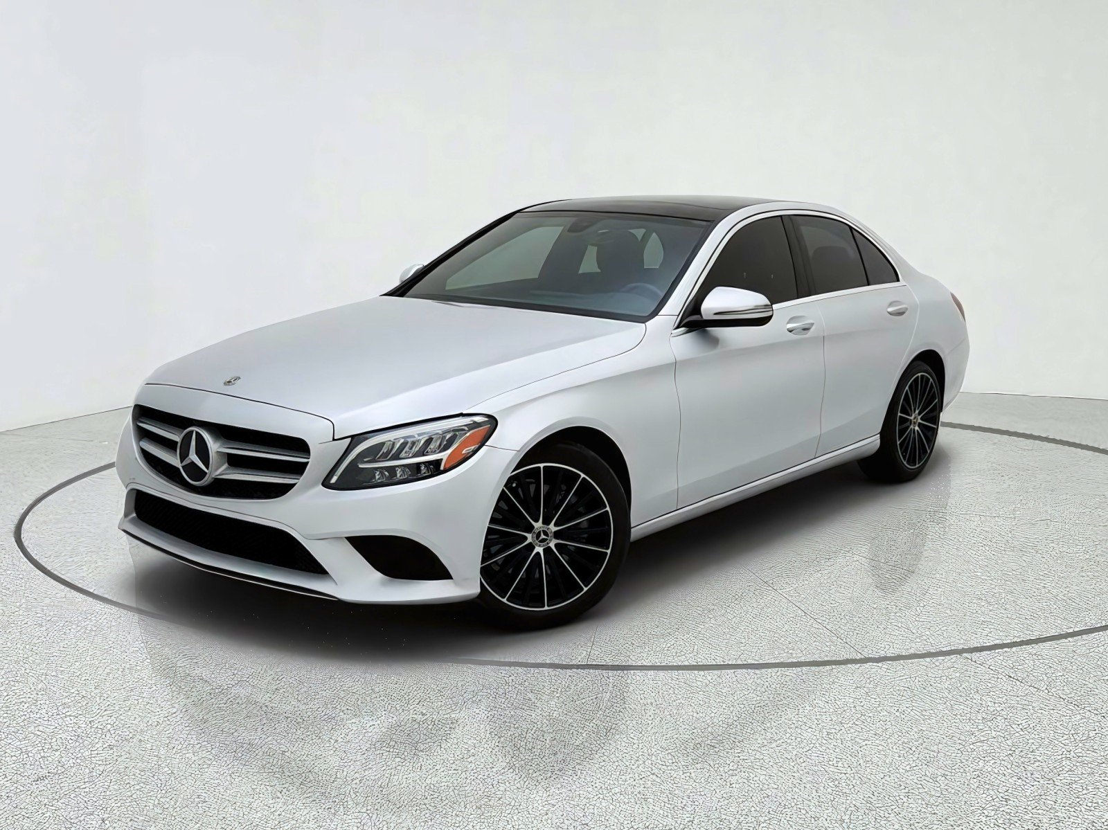 Used 2019 Iridium Silver Metallic Mercedes-Benz C 300 image 1