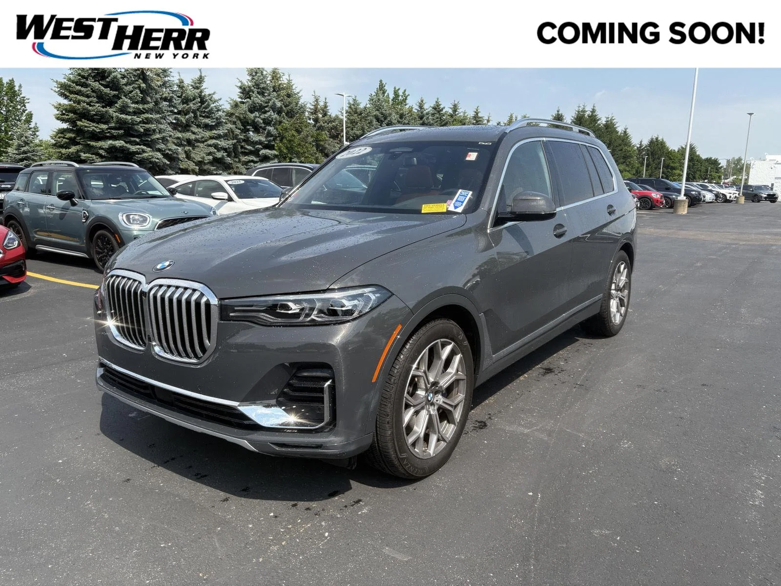 Used 2022 Dravit Grey Metallic BMW xDrive40i image 1