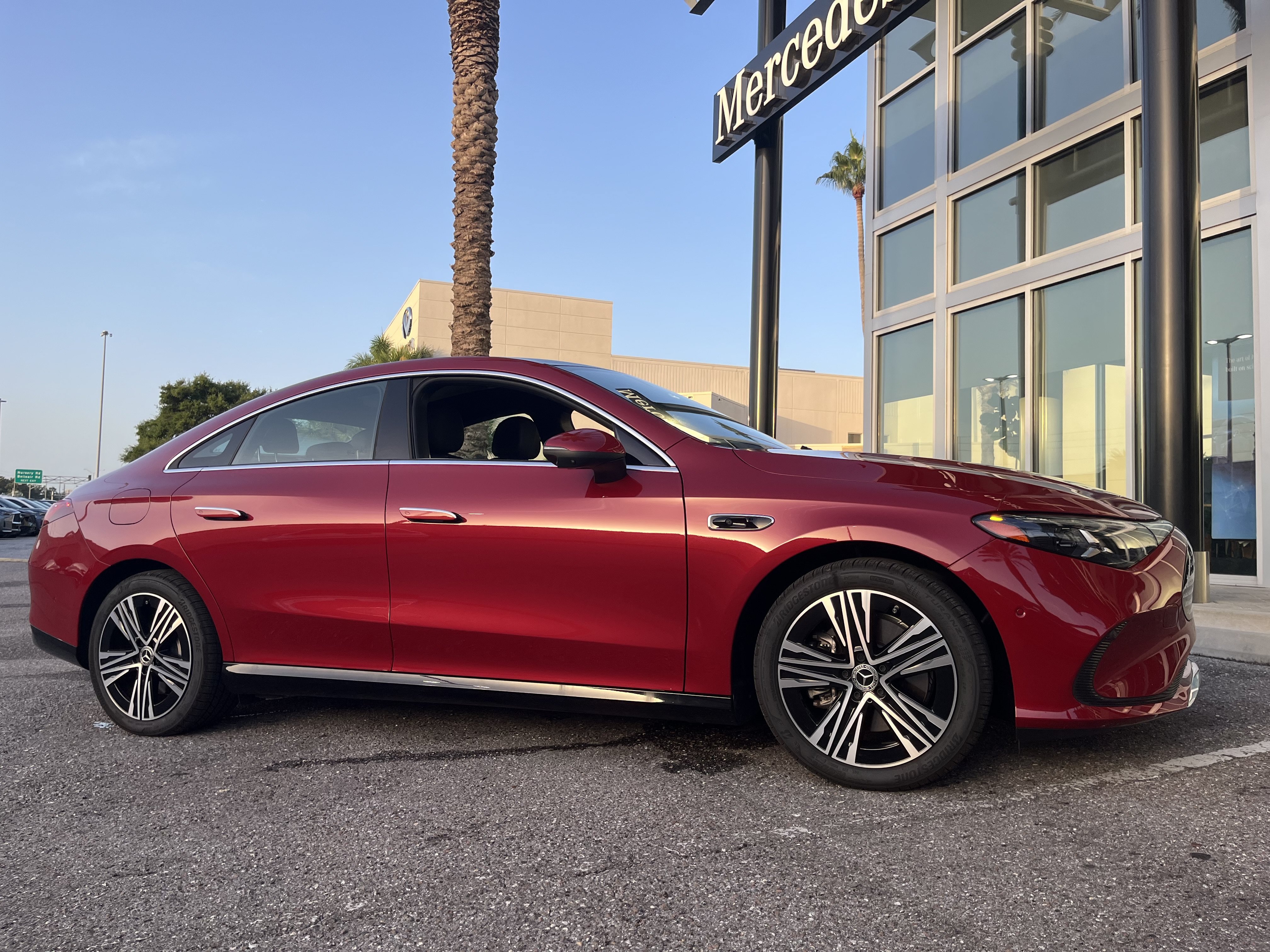 New 2026 MANUFAKTUR Patagonia Red Metallic Mercedes-Benz CLA 250+ image 7