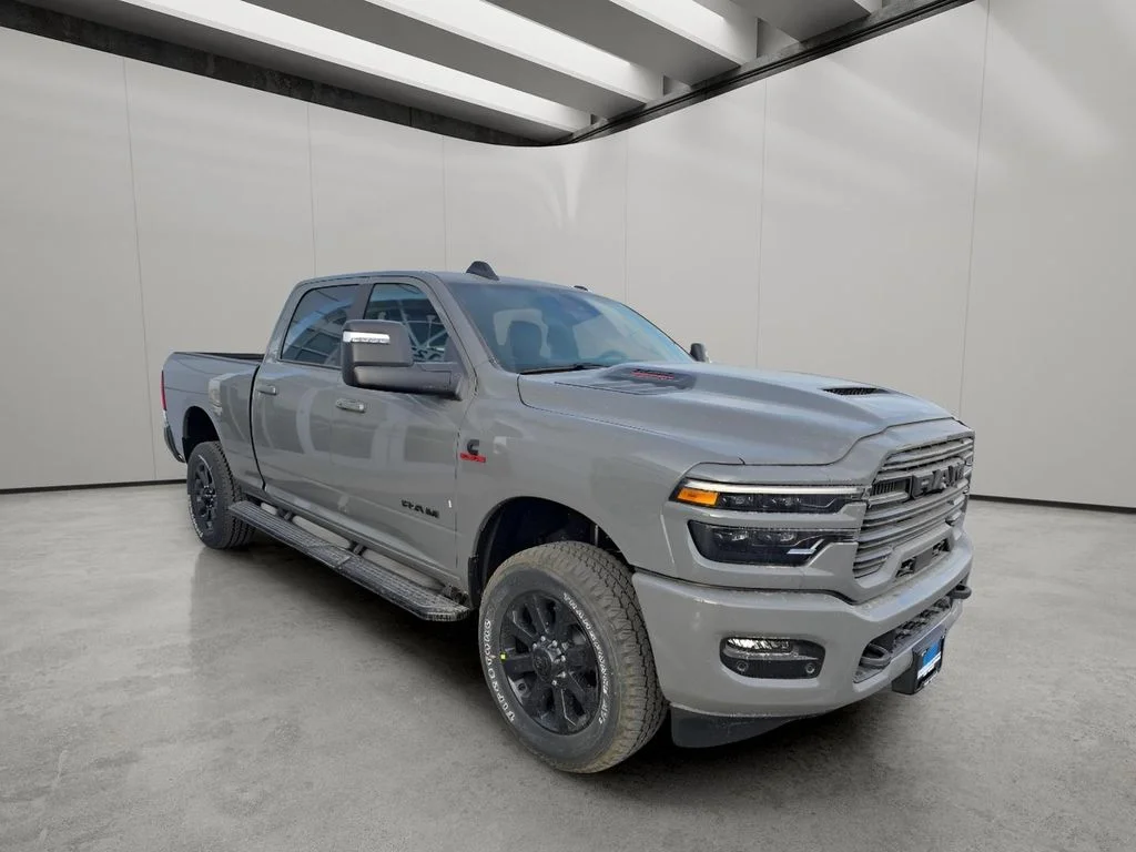 New 2026 Ceramic Gray Clear-Coat Exterior Paint RAM Laramie image 7