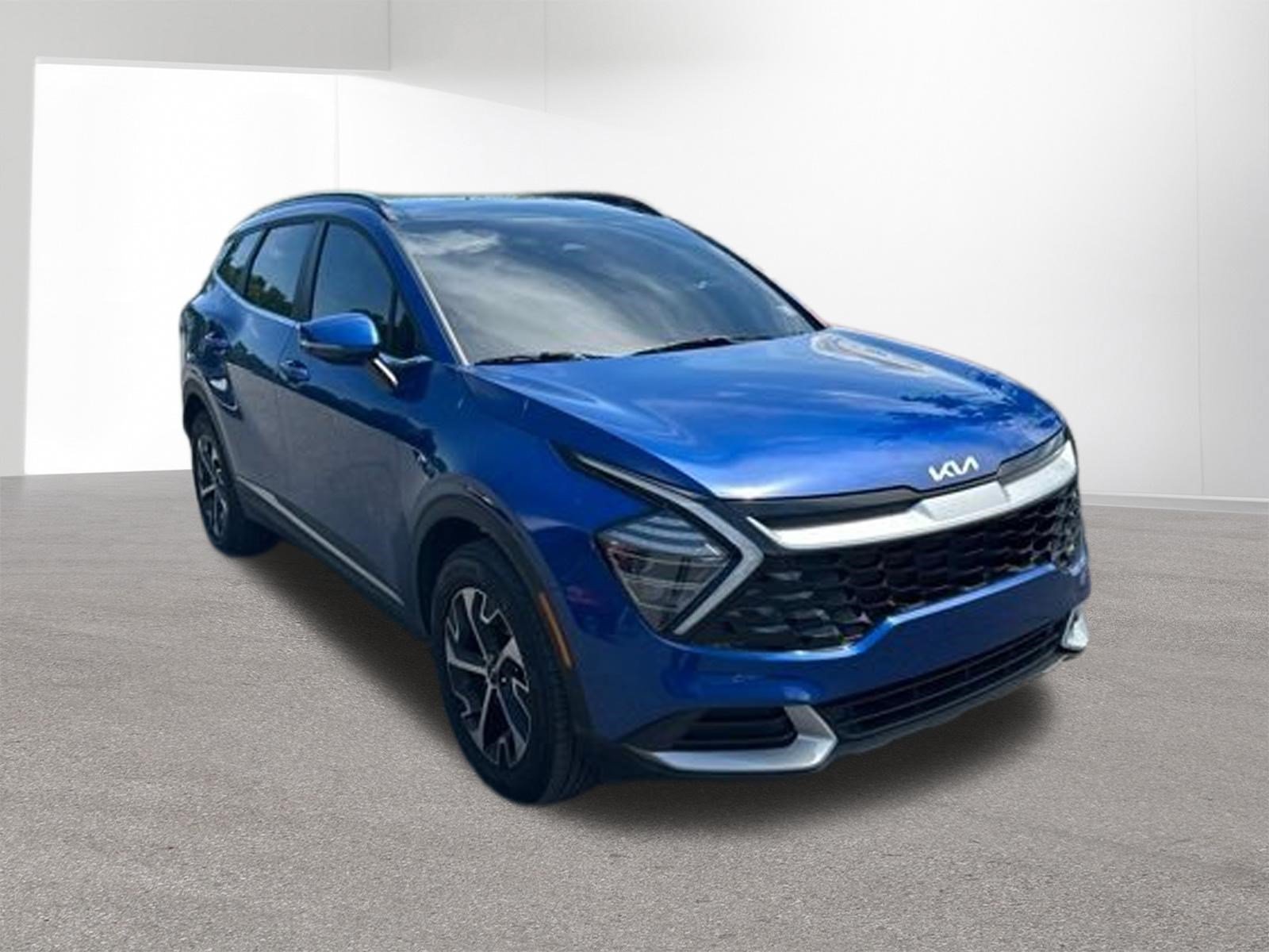 Used 2025 Sapphire Blue Kia EX image 21
