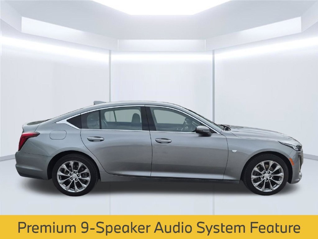 Used 2024 Argent Silver Metallic Cadillac Premium Luxury image 9