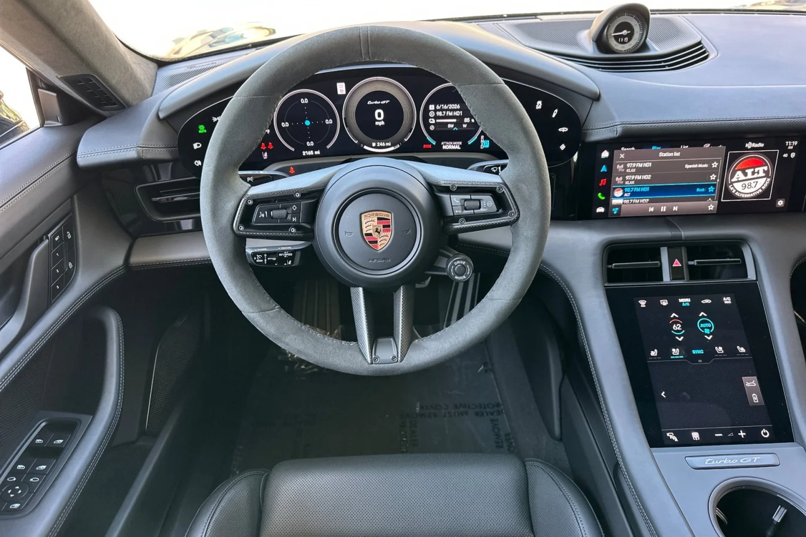 Certified Used 2025 Pale Blue Metallic Porsche Turbo GT image 14
