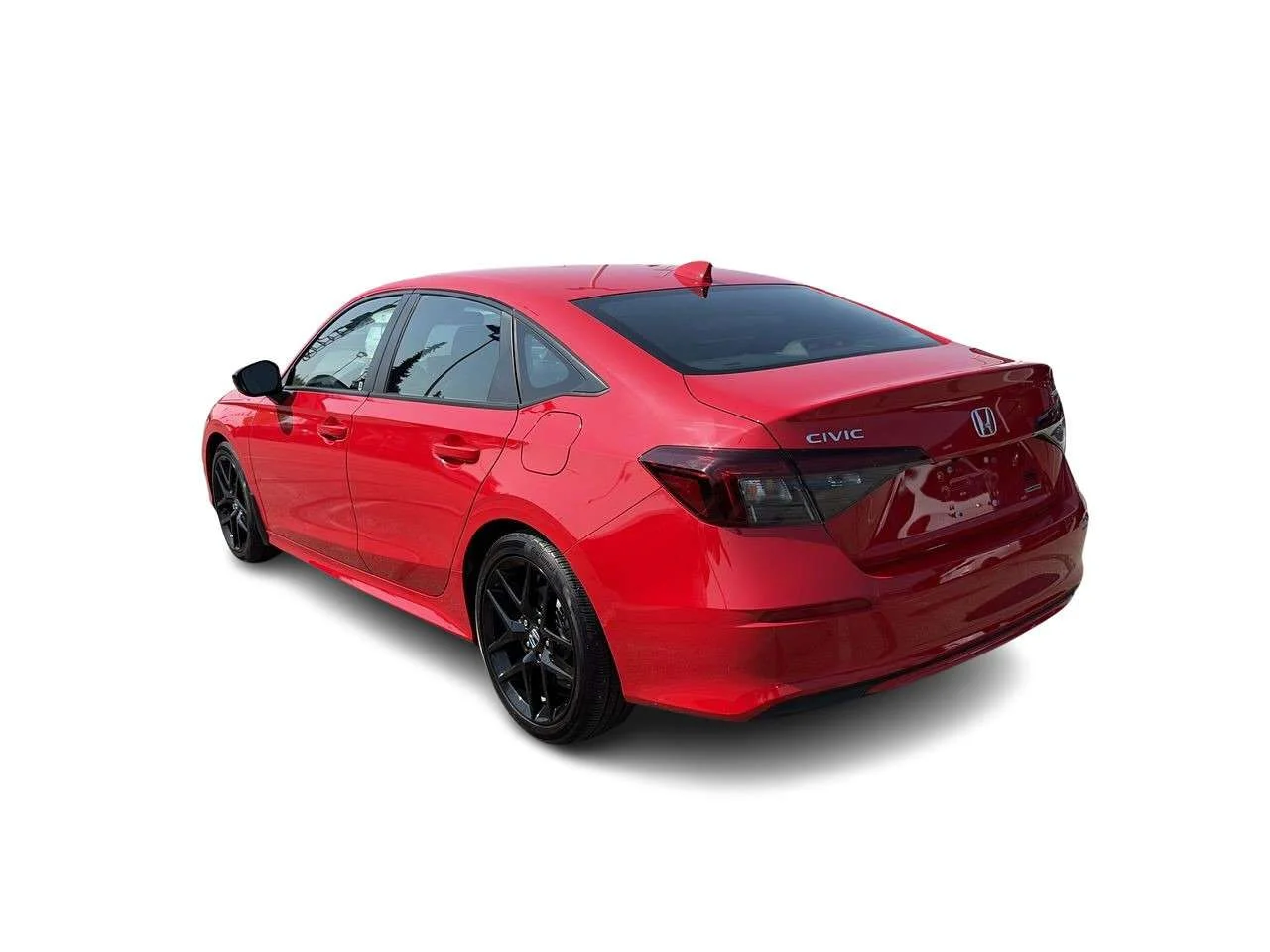 Used 2025 Rallye Red Honda Sport eCVT Sedan Certified Pre-Owned   No Accident image 10