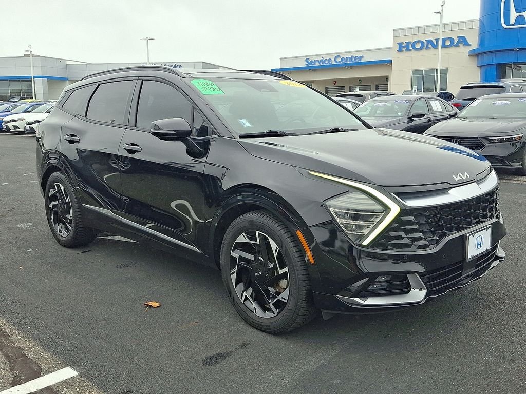 Used 2023 Ebony Black Kia SX-Prestige image 3