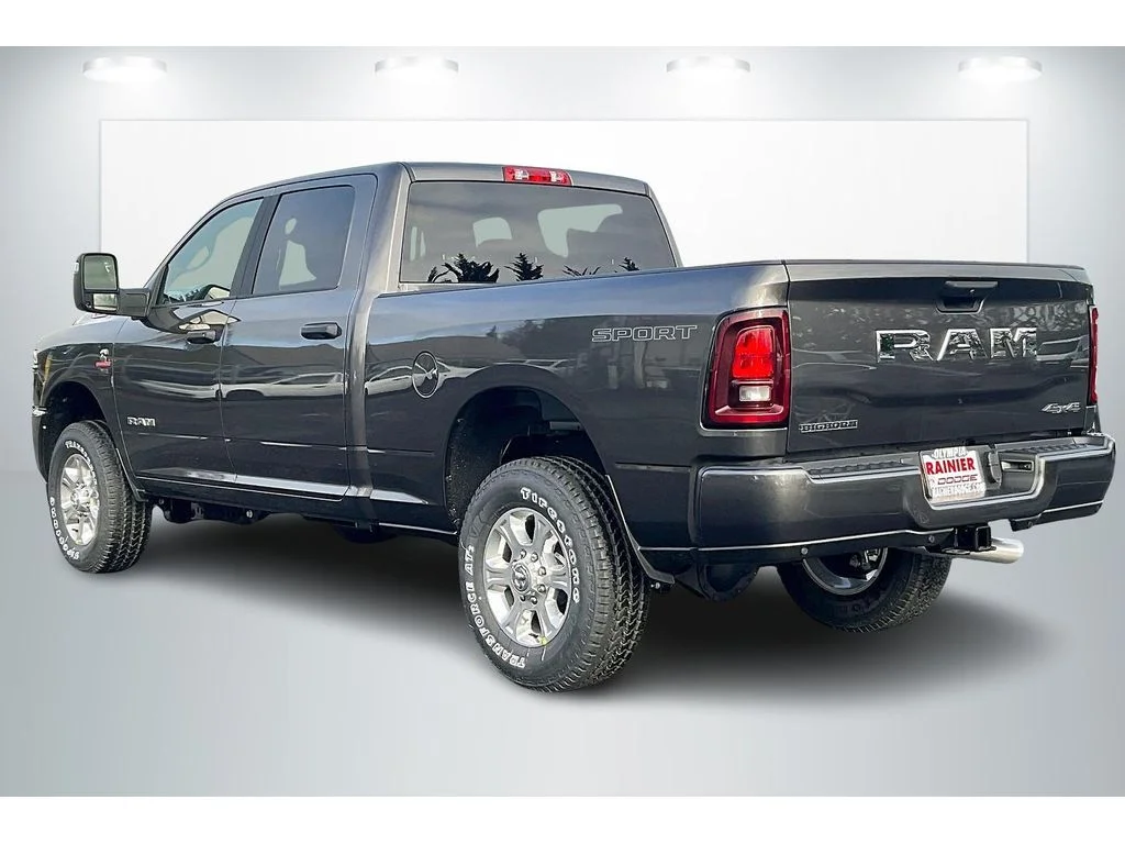 New 2026 Granite Crystal Metallic Clear-Coat Exterior Paint RAM Big Horn L1 Plus Sport image 3