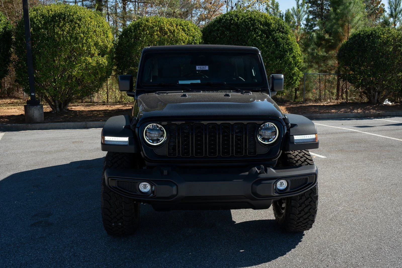 New 2026 Black Jeep Willys image 2