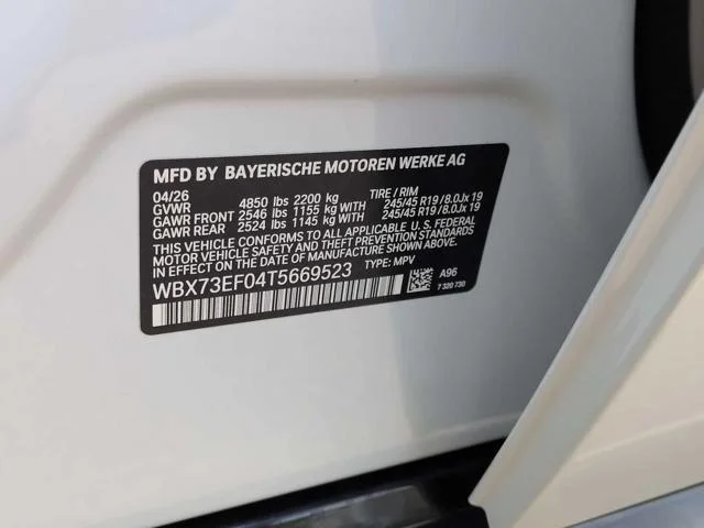 New 2026 Mineral White Metallic BMW xDrive28i image 38